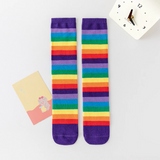 Lucky Sale-Colorful striped smiley face overalls skirt