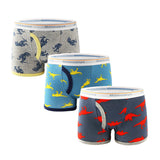 Cartoon Printed Thread Cotton Boxer Briefs