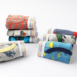 Cartoon Printed Thread Cotton Boxer Briefs