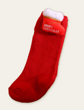 Christmas Tree Elk Funny Socks