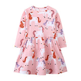 Long Sleeve Applique Dress