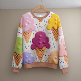 Lucky Sale-Children's Ice Cream Pullover