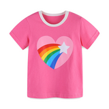 Lucky Sale-Multicolor Love Graphic Unisex Overalls