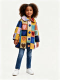 Clearance-Multicolor Love Coat
