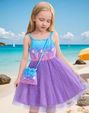 Multiple colors available-Mermaid Sling Dress + Bag
