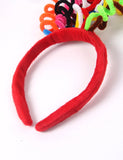 Christmas Cartoon Colorful Pompon Headband