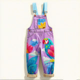 Lucky Sale-Parrot Children's Overalls