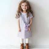 Cartoon Cat Bag Girl Princess Dress