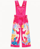 Lucky Sale-Children's Cartoon Unicorn Overalls