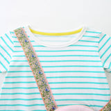 Children's Embroidered Patch Princess Dress