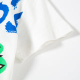Boy's Three-Dimensional Dinosaur Short Sleeve