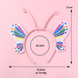 Cartoon Colorized Butterfly Hair Accessories