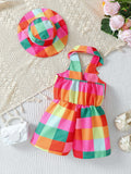 Multi-Color Optional-Color Jumpsuit + Hat