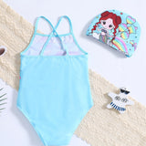 Mermaid Print Swimsuit