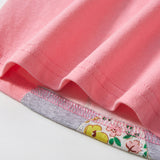 Animal Embroidered Patch Short Sleeve