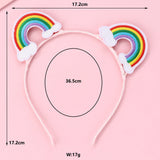 Children's Cloud Rainbow Headband