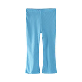 Multi-Color Optional-Tight Flared Trousers