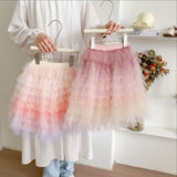 Children's Rainbow Cake Dress