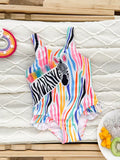 Zebra Children's Swimsuit
