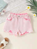 Multi-Color Optional-Girls' Denim Shorts