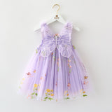 Butterfly Wings Mesh Dress