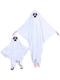 Halloween Children's Ghost Costume Grimace Cloak Parent-Child Dress Cloak