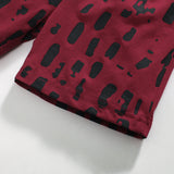 Children's Casual Spotted Short Sleeve Suit
