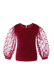 Mesh Sleeves Top