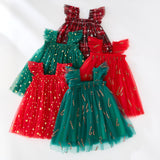 Christmas Suspender Dress