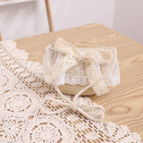 Children's Bowknot Woven Beach Bucket Hat