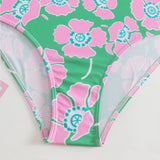 Ruffled Printed Swimsuit