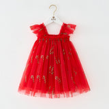 Christmas Suspender Dress