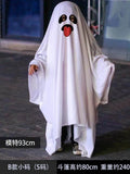 Halloween Children's Ghost Costume Grimace Cloak Parent-Child Dress Cloak