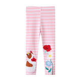 Groundhog Appliqu¨¦ Leggings