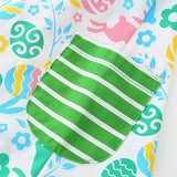 Cartoon Printed Pocket Princess Dress