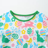 Cartoon Printed Pocket Princess Dress