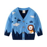 Cartoon Lion Casual Sweater