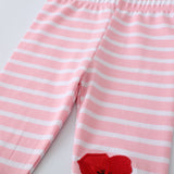 Groundhog Appliqu¨¦ Leggings