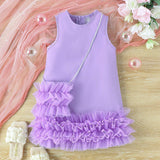 Multi-Color Optional Mesh Dress + Bag