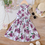 Romantic Sweet Pastoral Holiday Floral Skirt