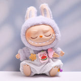 Labubu Clothes Only-Clothes Feeding Bottle Overalls Suit