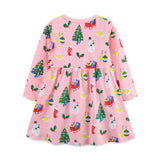 Christmas Sale- Girl Long Sleeve Skirt