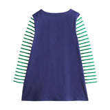 Animal Appliqu¨¦ Long Sleeve Dress