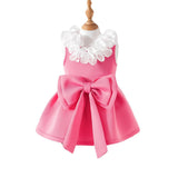 Lace Sleeveless Butterfly Dress