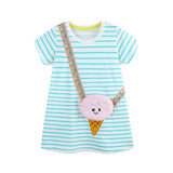 Children's Embroidered Patch Princess Dress