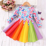 Butterfly Rainbow Dress