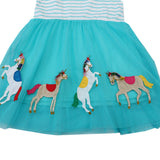 Children's Animal Embroidered Cute Princess Tulle Skirt