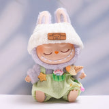Labubu Clothes Only-Clothes Feeding Bottle Overalls Suit