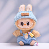 Labubu Clothes Only-Clothes Feeding Bottle Overalls Suit