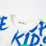 Boy's Three-Dimensional Dinosaur Short Sleeve